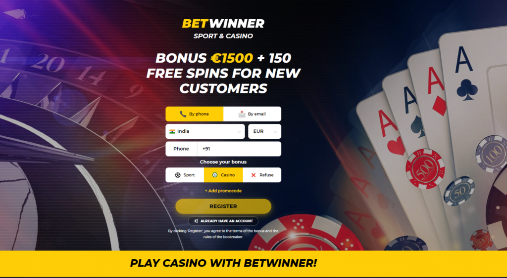 Betwinner Sign Up Get Started with the Best Betting Platform
