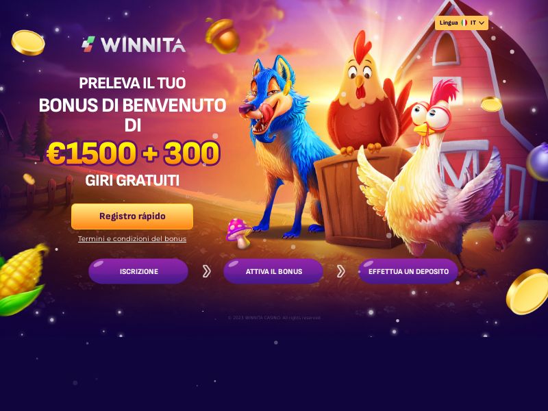 Scopri il Fascino del Gioco Online al Winita Casino Scopri il Fascino del Gioco Online al Winita Casino